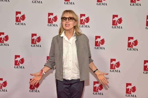 36 Fred Jay Prize of GEMA in Berlin Annette Humpe Arrival, red carpet at the bcc Berlin of the 36 Fred Jay Prize 2024 as part of the GEMA Members Festival in Berlin 14 05 2024 Photopress Mueller