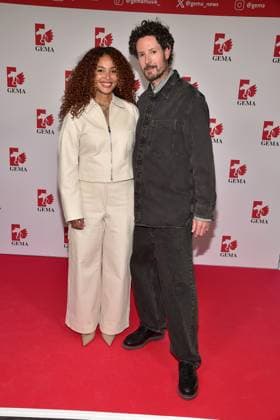 36 Fred Jay Prize of GEMA in Berlin Joy Denalane, Max Herre, arrival, red carpet at the bcc Berlin of the 36 Fred Jay Prize 2024 as part of the GEMA Members Festival in Berlin 14 05 2024 Photopress Mueller