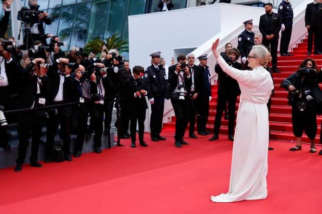 Meryl Streep at the Opening Ceremony with the premiere of the feature film Le deuxieme acte The Second Act at the Festival de Cannes 2024 77 Cannes International Film Festival at the Palais des Festivals Cannes, 14 05 2024 Foto:xD.xBedrosianx xFuturexImagex opening_4678