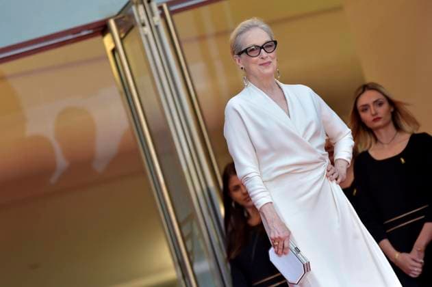 Meryl Streep attends Le DeuxieÌÄme Acte ( The Second Act ) screening and the opening ceremony red carpet at the 77th annual Cannes Film Festival at Palais des Festivals on May 14, 2024 in Cannes, France.  CAN20240514816 RoccoxSpaziani