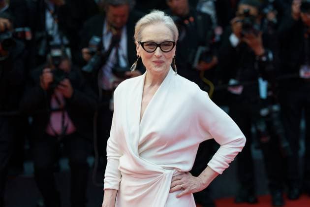 Cannes, France 14th May, 2024 CANNES MAY 14 Meryl Streep attending at the Opening Ceremony and The Second Act gala premiere, Palais des Festival, part of the 77th edition of The Cannes Film Festival CINEMA 77eme Festival de Cannes Red Carpet de la cÃ?rÃ?monie douverture Le deuxieme acte 14 05 2024 NorbertScanella Panoramic 