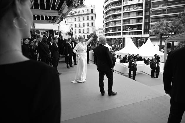 77eme Festival International du Film de Cannes Marches douverture Film Le second acte 77th International Cannes film Festival Opening Red Carpet 304899 2024 05 14 France Streep, Meryl FrÃ maux, Thierry  Copyright: xSergexArnalx xStarfacex STAR_304899_013