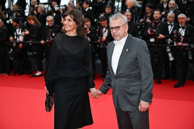 77th International Cannes Film Festival Opening Red carpet Festival de Cannes 2024 77e Ã dition ceremonie dOuverture Le deuxieme acte Philippe Torreton , Elsa Boublil 304910 2024 05 14 Cannes France  Copyright: xLionelxGuericolas MPPx STAR_304910_006