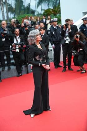 77th International Cannes Film Festival Opening Red carpet Festival de Cannes 2024 77e Ã dition ceremonie dOuverture Le deuxieme acte Jane Fonda 304910 2024 05 14 Cannes France  Copyright: xLionelxGuericolas MPPx STAR_304910_086