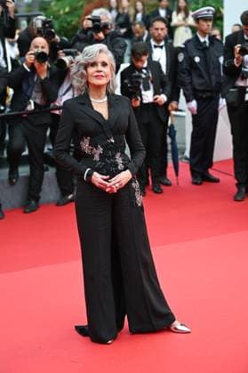 77th International Cannes Film Festival Opening Red carpet Festival de Cannes 2024 77e Ã dition ceremonie dOuverture Le deuxieme acte Jane Fonda 304910 2024 05 14 Cannes France  Copyright: xLionelxGuericolas MPPx STAR_304910_088