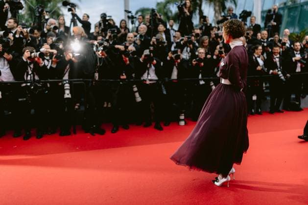 77eme Festival International du Film de Cannes Marches douverture Film Le second acte 77th International Cannes film Festival Opening Red Carpet 304900 2024 05 14 Alpes Maritimes Cannes France Krieps, Vicky  Copyright: xTerencexBaelenx STAR_304900_087