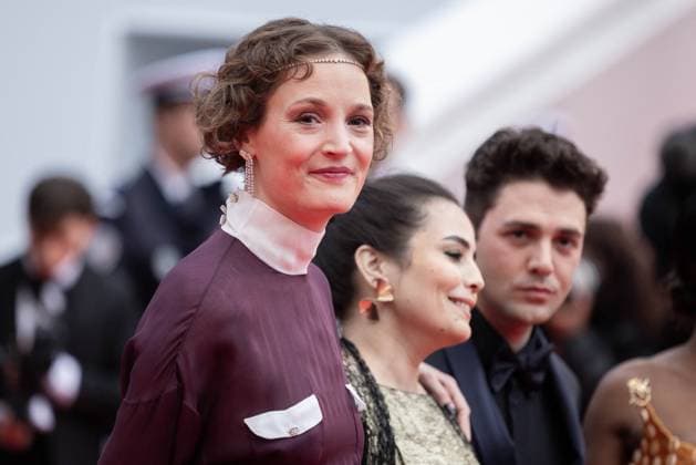 Cannes Opening Ceremony DB Vicky Krieps attends Le DeuxieÌÄme Acte ( The Second Act ) Screening & opening ceremony red carpet at the 77th annual Cannes Film Festival at Palais des Festivals on May 14, 2024 in Cannes, France. Photo by David Boyer ABACAPRESS.COM Cannes France  Copyright: xBoyerxDavid ABACAx