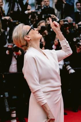 77eme Festival International du Film de Cannes Marches douverture Film Le second acte 77th International Cannes film Festival Opening Red Carpet 304900 2024 05 14 Alpes Maritimes Cannes France Streep, Meryl  Copyright: xTerencexBaelenx STAR_304900_146