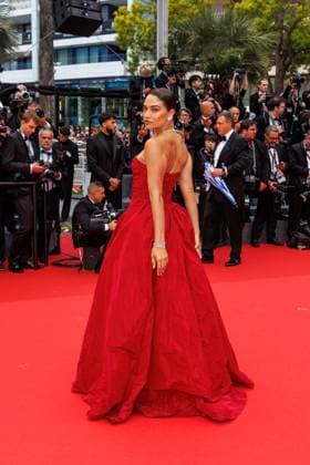 Festival de Cannes Premiere Le Deuxieme Acte Shanina Shaik at the opening of the 77 Cannes Film Festival at the Palais de Festival and the premiere Le Deuxieme Acte The Second Act on 14 05 2024 in Cannes Copyright: xEventpressxKochanx