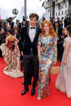 Festival de Cannes Premiere Le Deuxieme Acte Nils Kuesel and Palina Rojinski at the opening of the 77 Cannes Film Festival at the Palais de Festival and the premiere Le Deuxieme Acte The Second Act on 14 05 2024 in Cannes Copyright: xEventpressxKochanx