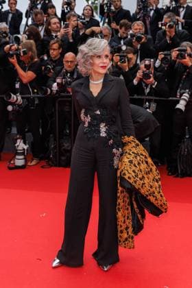 Festival de Cannes Premiere Le Deuxieme Acte Jane Fonda at the opening of the 77 Cannes Film Festival at the Palais de Festival and the premiere Le Deuxieme Acte The Second Act on 14 05 2024 in Cannes Copyright: xEventpressxKochanx