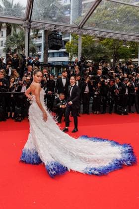 Festival de Cannes Premiere Le Deuxieme Acte Cinta Laura Kiehl at the opening of the 77 Cannes Film Festival at the Palais de Festival and the premiere Le Deuxieme Acte The Second Act on 14 05 2024 in Cannes Copyright: xEventpressxKochanx