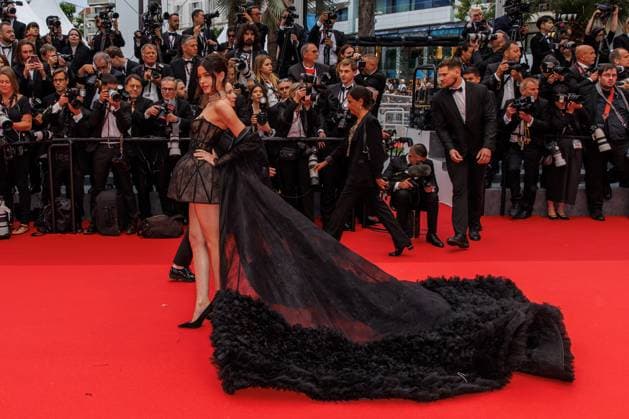 Festival de Cannes Premiere Le Deuxieme Acte Lea Elui at the opening of the 77 Cannes Film Festival at the Palais de Festival and the premiere Le Deuxieme Acte The Second Act on 14 05 2024 in Cannes Copyright: xEventpressxKochanx