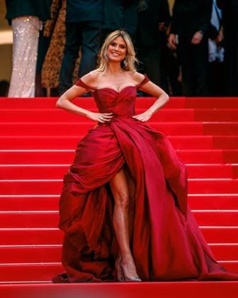 Festival de Cannes Premiere Le Deuxieme Acte Heidi Klum at the opening of the 77 Cannes Film Festival at the Palais de Festival and the premiere Le Deuxieme Acte The Second Act on 14 05 2024 in Cannes Copyright: xEventpressxKochanx