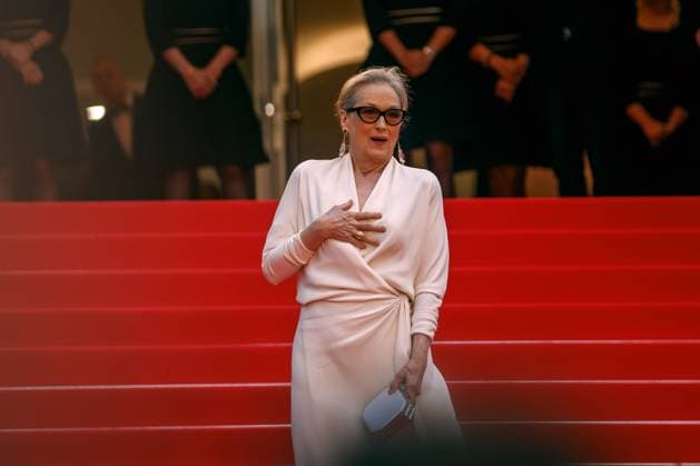 Festival de Cannes Premiere Le Deuxieme Acte Meryl Streep at the opening of the 77 Cannes Film Festival at the Palais de Festival and the premiere Le Deuxieme Acte The Second Act on 14 05 2024 in Cannes Copyright: xEventpressxKochanx