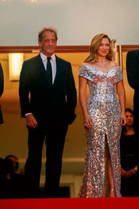 Festival de Cannes Premiere Le Deuxieme Acte Vincent Lindon and LÃ a Seydoux at the opening of the 77 Cannes Film Festival at the Palais de Festival and the premiere Le Deuxieme Acte The Second Act on 14 05 2024 in Cannes Copyright: xEventpressxKochanx
