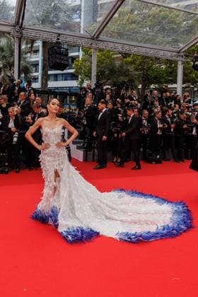 Festival de Cannes Premiere Le Deuxieme Acte Cinta Laura Kiehl at the opening of the 77 Cannes Film Festival at the Palais de Festival and the premiere Le Deuxieme Acte The Second Act on 14 05 2024 in Cannes Copyright: xEventpressxKochanx