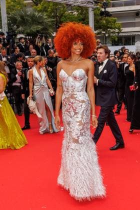 Festival de Cannes Premiere Le Deuxieme Acte Alicia Aylies at the opening of the 77 Cannes Film Festival at the Palais de Festival and the premiere Le Deuxieme Acte The Second Act on 14 05 2024 in Cannes Copyright: xEventpressxKochanx