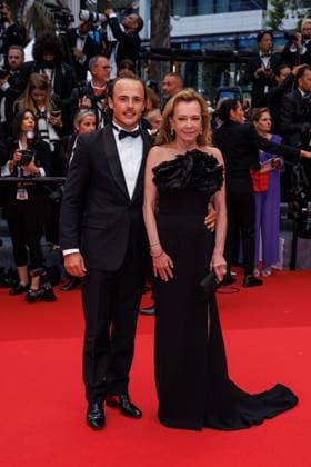 Festival de Cannes Premiere Le Deuxieme Acte Thomas Johanson and Caroline Scheufele at the opening of the 77 Cannes Film Festival at the Palais de Festival and the premiere Le Deuxieme Acte The Second Act on 14 05 2024 in Cannes Copyright: xEventpressxKochanx