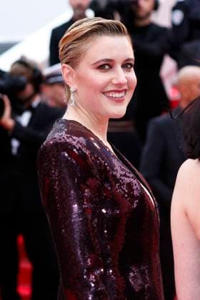 May 14, 2024: Greta Gerwig attends the premiere of Le Deuxieme Acte ( The Second Act ) and opening ceremony of the 77th Cannes Film Festival at Palais des Festivals in Cannes, France, on 14 May 2024. Photo: - ZUMAm179 20240514_zep_m179_049 Copyright: xAlecxMichaelx