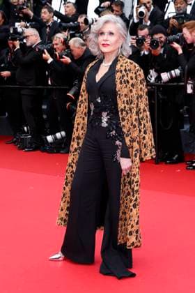 May 14, 2024: Jane Fonda attends the premiere of Le Deuxieme Acte ( The Second Act ) and opening ceremony of the 77th Cannes Film Festival at Palais des Festivals in Cannes, France, on 14 May 2024. Photo: - ZUMAm179 20240514_zep_m179_064 Copyright: xAlecxMichaelx