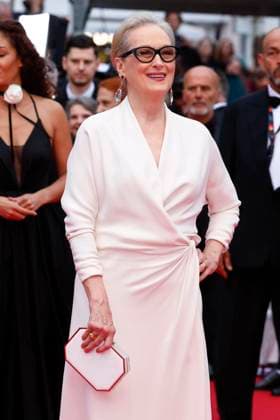 May 14, 2024: Meryl Streep attends the premiere of Le Deuxieme Acte ( The Second Act ) and opening ceremony of the 77th Cannes Film Festival at Palais des Festivals in Cannes, France, on 14 May 2024. Photo: - ZUMAm179 20240514_zep_m179_087 Copyright: xAlecxMichaelx