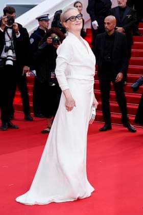 May 14, 2024: Meryl Streep attends the premiere of Le Deuxieme Acte ( The Second Act ) and opening ceremony of the 77th Cannes Film Festival at Palais des Festivals in Cannes, France, on 14 May 2024. Photo: - ZUMAm179 20240514_zep_m179_094 Copyright: xAlecxMichaelx