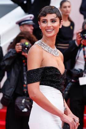 May 14, 2024: Taylor Hill attends the premiere of Le Deuxieme Acte ( The Second Act ) and opening ceremony of the 77th Cannes Film Festival at Palais des Festivals in Cannes, France, on 14 May 2024. Photo: - ZUMAm179 20240514_zep_m179_120 Copyright: xAlecxMichaelx