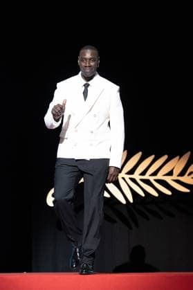Annual Cannes Film Festival - Opening Ceremony - Cannes Jury member Omar Sy arrives on stage during the opening ceremony at the 77th annual Cannes Film Festival at Palais des Festivals on May 14, 2024 in Cannes, France. Photo by David NIVIERE ABACAPRESS.COM CANNES France  Copyright: xNivierexDavid ABACAPRESS.COMx