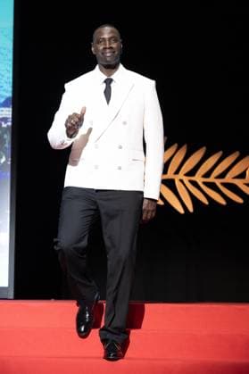 Annual Cannes Film Festival - Opening Ceremony - Cannes Jury member Omar Sy arrives on stage during the opening ceremony at the 77th annual Cannes Film Festival at Palais des Festivals on May 14, 2024 in Cannes, France. Photo by David NIVIERE ABACAPRESS.COM CANNES France  Copyright: xNivierexDavid ABACAPRESS.COMx