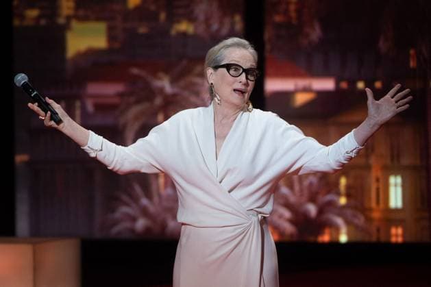 Cannes Opening Ceremony Meryl Streep attending the Opening Ceremony of the 77th Cannes Film Festival at the Palais des Festivals in Cannes, France on May 14, 2024. Photo by Aurore Marechal ABACAPRESS.COM Cannes France  Copyright: xMarechalxAurore ABACAx