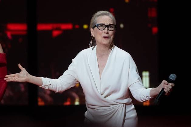 Cannes Opening Ceremony Meryl Streep attending the Opening Ceremony of the 77th Cannes Film Festival at the Palais des Festivals in Cannes, France on May 14, 2024. Photo by Aurore Marechal ABACAPRESS.COM Cannes France  Copyright: xMarechalxAurore ABACAx
