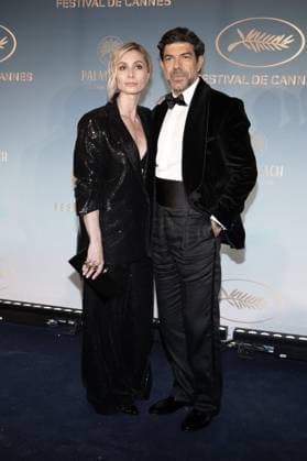 Annual Cannes Film Festival - Gala Dinner Arrivals - Cannes DN Anna Ferzetti and Pierfrancesco Favino attend the Opening Ceremony Official Gala Dinner Arrivals during the 77th annual Cannes Film Festival at the Casino Le Palm Beach, on May 14, 2024 in Cannes, France. Photo by David NIVIERE ABACAPRESS.COM CANNES France  Copyright: xNivierexDavid ABACAPRESS.COMx