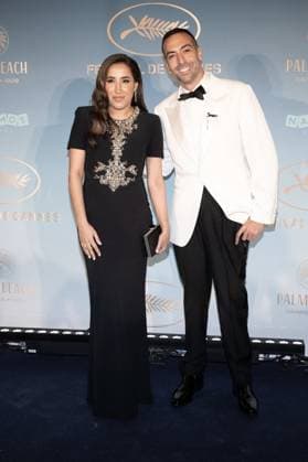 Cannes - Gala Dinner Arrivals Jomana Al-Rashid and Mohammed Al Turki attend the Opening Ceremony Official Gala Dinner Arrivals during the 77th annual Cannes Film Festival at the Casino Le Palm Beach, on May 14, 2024 in Cannes, France. Photo by David NIVIERE ABACAPRESS.COM CANNES France  Copyright: xNivierexDavid ABACAPRESS.COMx