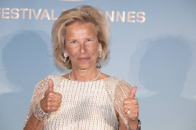Cannes - Gala Dinner Arrivals Iris Knobloch attends the Opening Ceremony Official Gala Dinner Arrivals during the 77th annual Cannes Film Festival at the Casino Le Palm Beach, on May 14, 2024 in Cannes, France. Photo by David NIVIERE ABACAPRESS.COM CANNES France  Copyright: xNivierexDavid ABACAPRESS.COMx