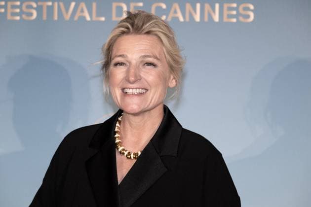Cannes - Gala Dinner Arrivals Anne-Elisabeth Lemoine attends the Opening Ceremony Official Gala Dinner Arrivals during the 77th annual Cannes Film Festival at the Casino Le Palm Beach, on May 14, 2024 in Cannes, France. Photo by David NIVIERE ABACAPRESS.COM CANNES France  Copyright: xNivierexDavid ABACAPRESS.COMx