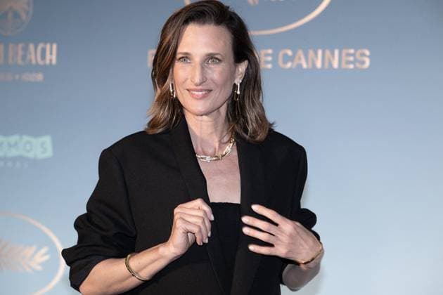 Annual Cannes Film Festival - Gala Dinner Arrivals - Cannes DN Camille Cottin attends the Opening Ceremony Official Gala Dinner Arrivals during the 77th annual Cannes Film Festival at the Casino Le Palm Beach, on May 14, 2024 in Cannes, France. Photo by David NIVIERE ABACAPRESS.COM CANNES France  Copyright: xNivierexDavid ABACAPRESS.COMx