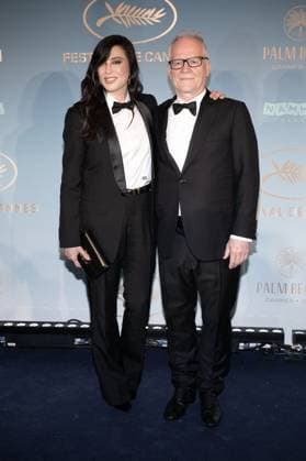 Annual Cannes Film Festival - Gala Dinner Arrivals - Cannes DN Jury Member Nadine Labaki and President of the International Cannes Film Festival Thierry Fremaux attend the Opening Ceremony Official Gala Dinner Arrivals during the 77th annual Cannes Film Festival at the Casino Le Palm Beach, on May 14, 2024 in Cannes, France. Photo by David NIVIERE ABACAPRESS.COM CANNES France  Copyright: xNivierexDavid ABACAPRESS.COMx