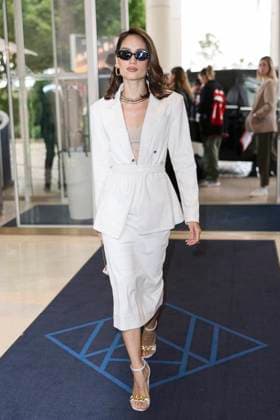 Cannes - Cinta Laura At The Martinez Cinta Laura is spotted at Martinez Hotel before opening ceremony during 77th Cannes Film Festival. Cannes, France on May 14, 2024. Photo by Marco Piovanotto ABACAPRESS.COM Cannes France  Copyright: xPiovanottoxMarco ABACAx