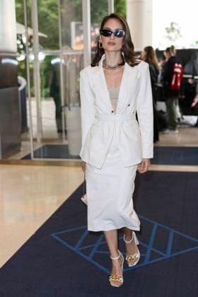 Cannes - Cinta Laura At The Martinez Cinta Laura is spotted at Martinez Hotel before opening ceremony during 77th Cannes Film Festival. Cannes, France on May 14, 2024. Photo by Marco Piovanotto ABACAPRESS.COM Cannes France  Copyright: xPiovanottoxMarco ABACAx