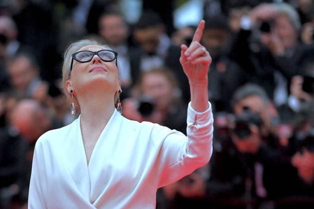 Cannes - Opening Ceremony Arrivals Meryl Streep attends Le Deuxieme Acte The Second Act Screening opening ceremony red carpet at the 77th annual Cannes Film Festival at Palais des Festivals on May 14, 2024 in Cannes, France. Photo by Franck Castel ABACAPRESS.COM Cannes France  Copyright: xCastelxFranck ABACAx