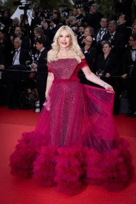 Cannes - Opening Ceremony Arrivals Lady Monika Bacardi attends Le Deuxieme Acte ( The Second Act ) Screening & opening ceremony red carpet at the 77th annual Cannes Film Festival at Palais des Festivals on May 14, 2024 in Cannes, France. Photo by Shootpix ABACAPRESS.COM Cannes France  Copyright: xShootpix ABACAx