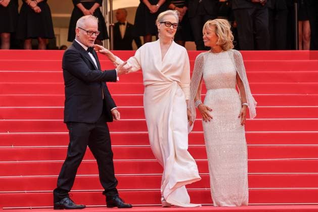 Cannes - Opening Ceremony Arrivals Meryl Streep attends Le Deuxieme Acte ( The Second Act ) Screening & opening ceremony red carpet at the 77th annual Cannes Film Festival at Palais des Festivals on May 14, 2024 in Cannes, France Photo by Shootpix ABACAPRESS.COM Cannes France  Copyright: xShootpix ABACAx