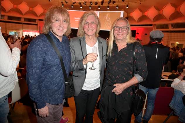 Tobias Künzel from Die Prinzen, Rüdiger Ritchie Barton and Uwe Hassbecker from Silly at the presentation of the Fred Jay Prize 2024 at the bcc Berlin Congress Center Berlin, 14 05 2024 Foto:xF.xKernx xFuturexImagex jay_4565
