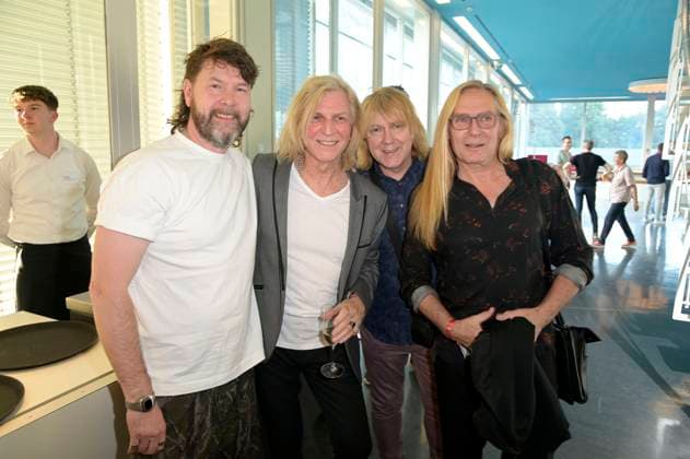 Rea Garvey, Rüdiger Ritchie Barton, Tobias Künzel and Uwe Hassbecker at the presentation of the Fred Jay Award 2024 at the bcc Berlin Congress Center Berlin, 14 05 2024 Foto:xF.xKernx xFuturexImagex jay_4566