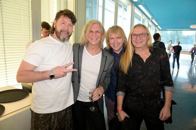 Rea Garvey, Rüdiger Ritchie Barton, Tobias Künzel and Uwe Hassbecker at the presentation of the Fred Jay Award 2024 at the bcc Berlin Congress Center Berlin, 14 05 2024 Foto:xF.xKernx xFuturexImagex jay_4567