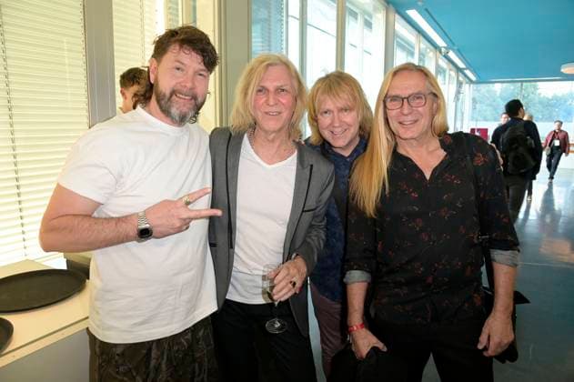 Rea Garvey, Rüdiger Ritchie Barton, Tobias Künzel and Uwe Hassbecker at the presentation of the Fred Jay Award 2024 at the bcc Berlin Congress Center Berlin, 14 05 2024 Foto:xF.xKernx xFuturexImagex jay_4568