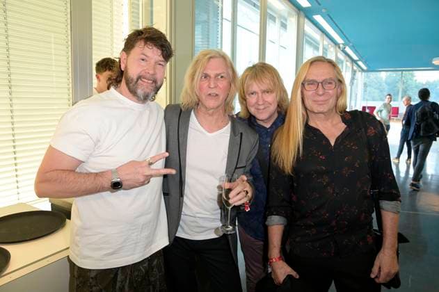 Rea Garvey, Rüdiger Ritchie Barton, Tobias Künzel and Uwe Hassbecker at the presentation of the Fred Jay Award 2024 at the bcc Berlin Congress Center Berlin, 14 05 2024 Foto:xF.xKernx xFuturexImagex jay_4569