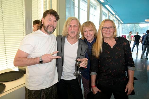 Rea Garvey, Rüdiger Ritchie Barton, Tobias Künzel and Uwe Hassbecker at the presentation of the Fred Jay Award 2024 at the bcc Berlin Congress Center Berlin, 14 05 2024 Foto:xF.xKernx xFuturexImagex jay_4570