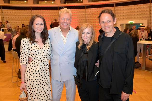Uwe Fahrenkrog Petersen with partner Christin Dechant and Inga Humpe with partner Tommi Eckart from 2raumwohnung at the presentation of the Fred Jay Award 2024 at the bcc Berlin Congress Center Berlin, 14 05 2024 Foto:xF.xKernx xFuturexImagex jay_4610